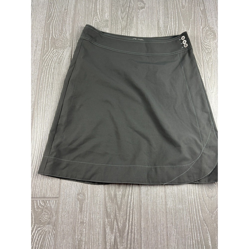KUHL Mountain Culture Feather Wrap Skirt Womens 6 Brown Outdoor Mini Skirt